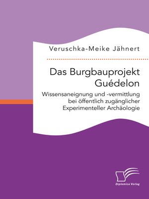 cover image of Das Burgbauprojekt Guédelon